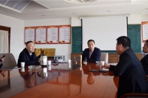 热烈欢迎内蒙古大学领导来我司参观考察！​