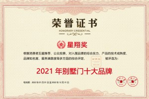 创新技术，引领风尚，恭喜金帝豪荣获星翔奖“2021年<span class=